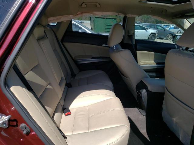 5J6TF3H5XDL004052 - 2013 HONDA CROSSTOUR EXL მუქწითელი ფოტო 10