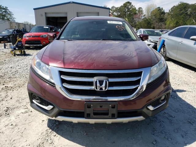 5J6TF3H5XDL004052 - 2013 HONDA CROSSTOUR EXL MAROON photo 5