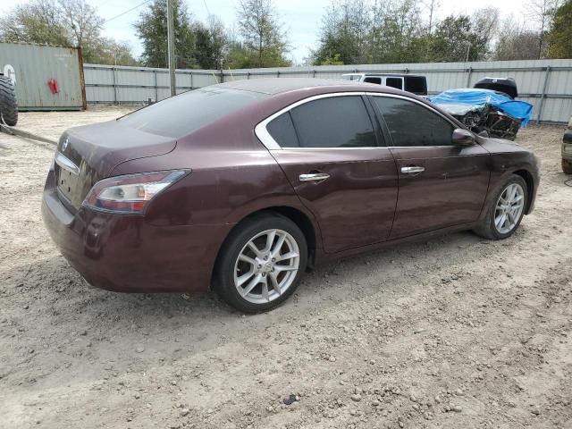 1N4AA5AP2EC457849 - 2014 NISSAN MAXIMA S MAROON photo 3