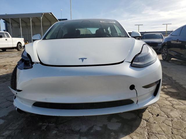 5YJ3E1EA1NF369934 - 2022 TESLA MODEL 3 WHITE photo 5