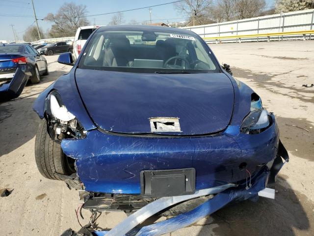 5YJ3E1EA6PF450771 - 2023 TESLA MODEL 3 BLUE photo 5