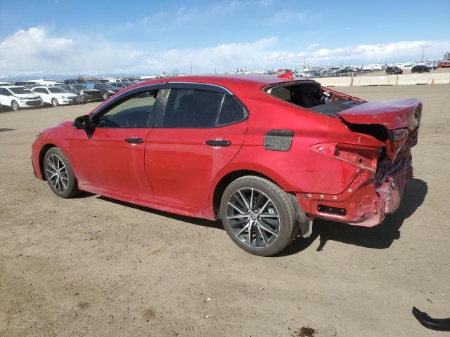 4T1G11BK1RU121959 - 2024 TOYOTA CAMRY SE NIGHT SHADE RED photo 2