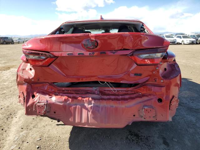 4T1G11BK1RU121959 - 2024 TOYOTA CAMRY SE NIGHT SHADE RED photo 6