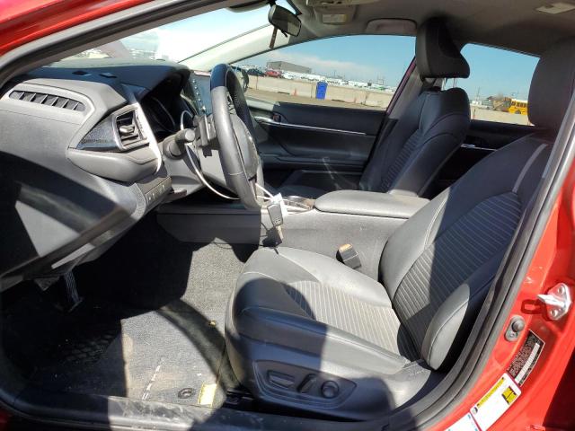 4T1G11BK1RU121959 - 2024 TOYOTA CAMRY SE NIGHT SHADE RED photo 7