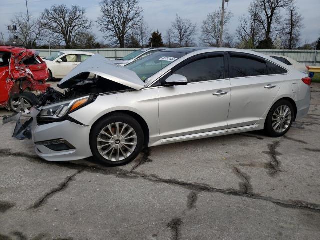 5NPE34AFXFH038158 - 2015 HYUNDAI SONATA SPORT SILVER photo 1