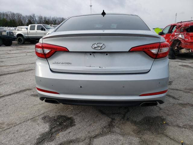 5NPE34AFXFH038158 - 2015 HYUNDAI SONATA SPORT SILVER photo 6