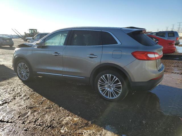 2LMTJ8LR1GBL82602 - 2016 LINCOLN MKX RESERVE 灰色 照片 2