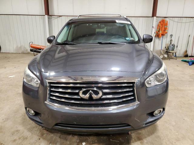 5N1AL0MM4EC544849 - 2014 INFINITI QX60 GRAY photo 5