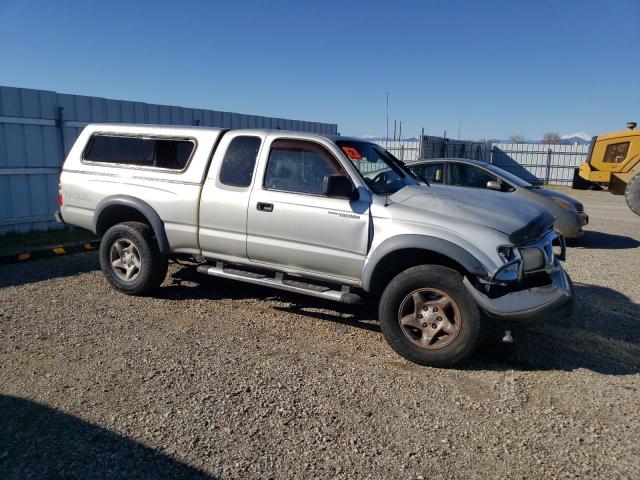 5TEWN72N31Z720827 - 2001 TOYOTA TACOMA XTRACAB SILVER photo 4