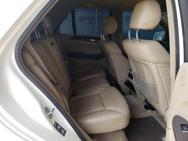 4JGDA5HB9CA027726 - 2012 MERCEDES-BENZ ML 350 4MATIC WHITE photo 6