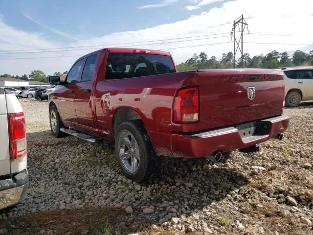 1C6RD6FT5CS323623 - 2012 DODGE RAM 1500 ST BURGUNDY photo 2