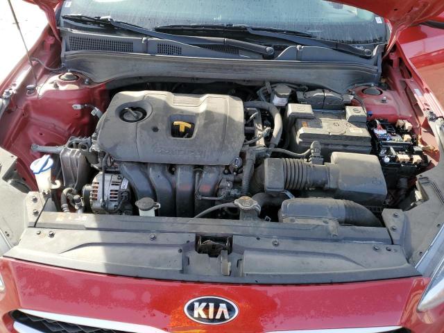 3KPF24AD8ME311346 - 2021 KIA FORTE FE RED photo 11