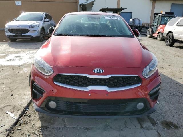 3KPF24AD8ME311346 - 2021 KIA FORTE FE RED photo 5