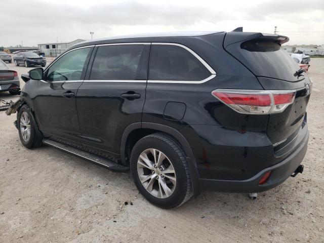 5TDKKRFH8FS095983 - 2015 TOYOTA HIGHLANDER XLE Qara foto 2