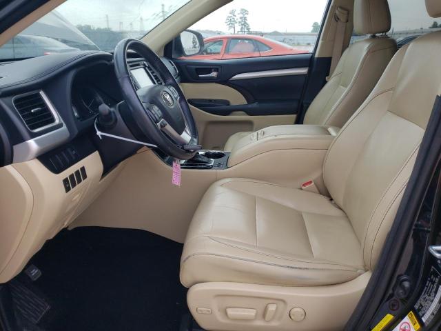 5TDKKRFH8FS095983 - 2015 TOYOTA HIGHLANDER XLE Qara foto 7