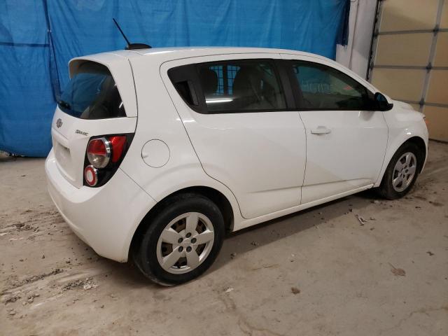 1G1JA6SH3G4174955 - 2016 CHEVROLET SONIC LS WHITE photo 3