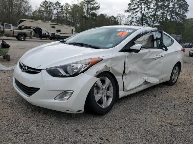 5NPDH4AE4DH188137 - 2013 HYUNDAI ELANTRA GLS WHITE photo 1