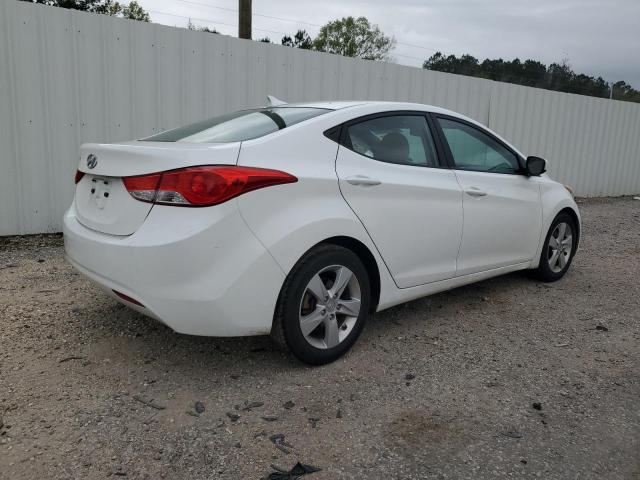 5NPDH4AE4DH188137 - 2013 HYUNDAI ELANTRA GLS WHITE photo 3