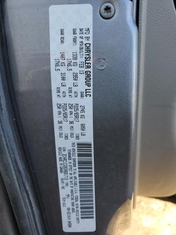 2C4RC1CG9DR681719 - 2013 CHRYSLER TOWN & COU TOURING L SILVER photo 13