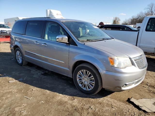 2C4RC1CG9DR681719 - 2013 CHRYSLER TOWN & COU TOURING L SILVER photo 4