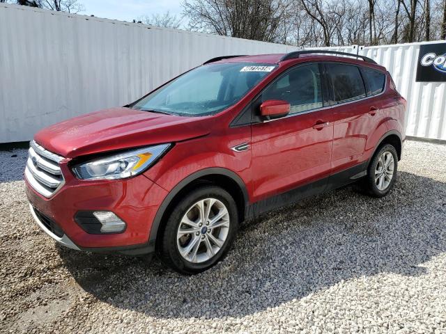 1FMCU9HD2KUB99654 - 2019 FORD ESCAPE SEL RED photo 1