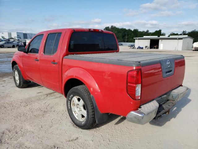 1N6AD07W95C431667 - 2005 NISSAN FRONTIER CREW CAB LE RED photo 2