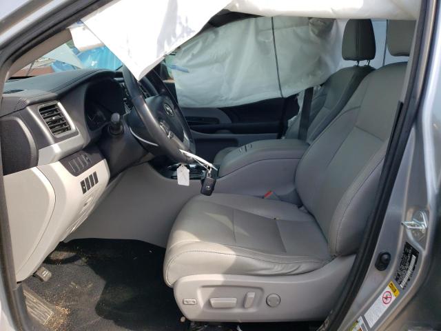 5TDJKRFH0FS185897 - 2015 TOYOTA HIGHLANDER XLE SILVER photo 7
