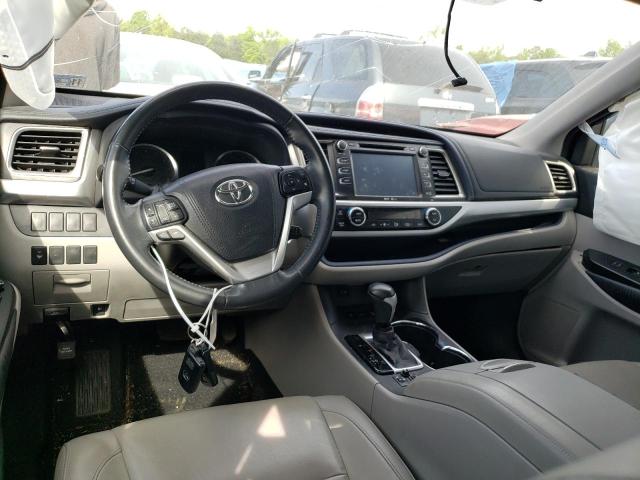 5TDJKRFH0FS185897 - 2015 TOYOTA HIGHLANDER XLE SILVER photo 8