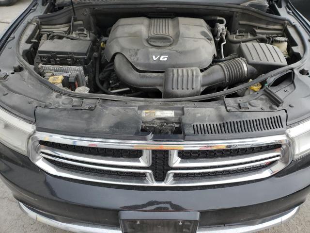 1C4RDHDG0FC244532 - 2015 DODGE DURANGO LIMITED BLACK photo 12