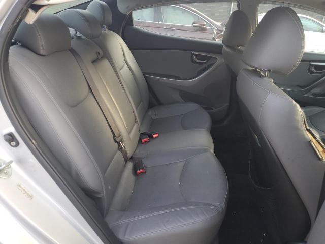 KMHDH4AE7DU614405 - 2013 HYUNDAI ELANTRA GLS SILVER photo 10