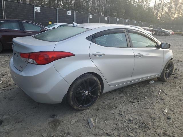 KMHDH4AE7DU614405 - 2013 HYUNDAI ELANTRA GLS SILVER photo 3