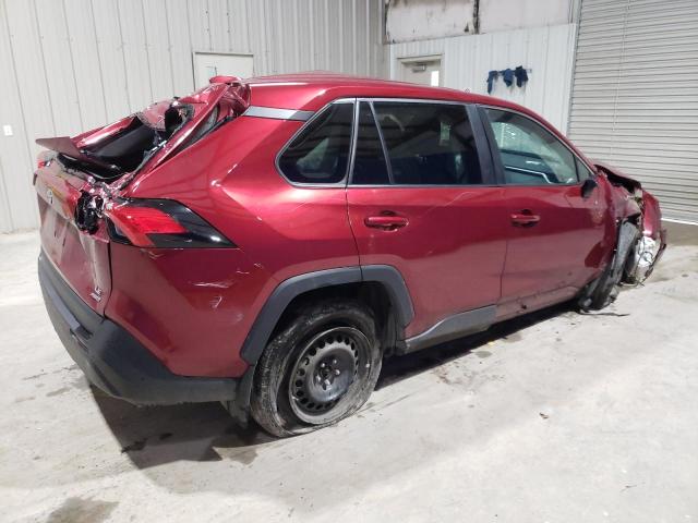 2T3G1RFV7NW260157 - 2022 TOYOTA RAV4 LE MAROON photo 3