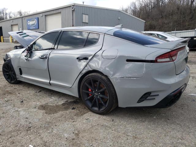 KNAE55LC6N6107470 - 2022 KIA STINGER GT2 GRAY photo 2