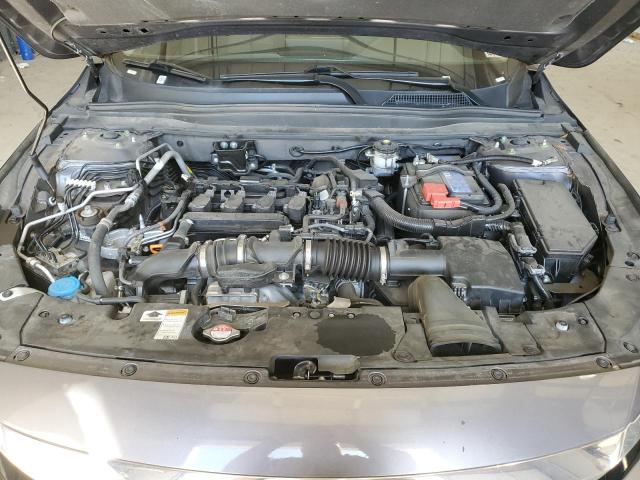 1HGCV1F11MA063257 - 2021 HONDA ACCORD LX GRAY photo 11