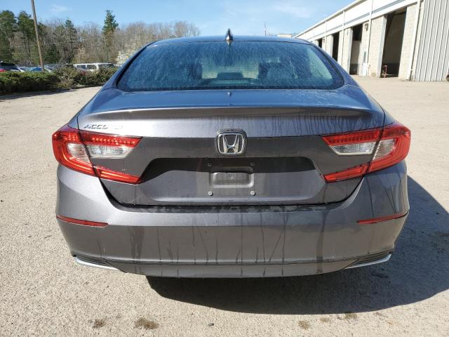 1HGCV1F11MA063257 - 2021 HONDA ACCORD LX GRAY photo 6