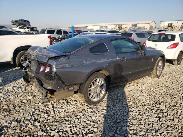 1ZVBP8AM3E5202925 - 2014 FORD MUSTANG GRAY photo 3