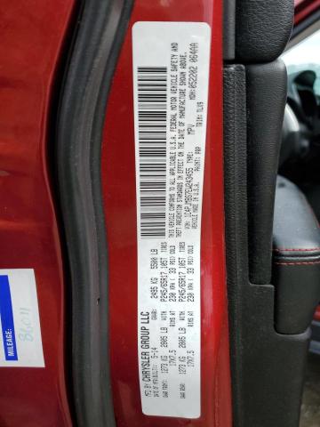 1C4PJMBS7EW243455 - 2014 JEEP CHEROKEE TRAILHAWK 红色 照片 12