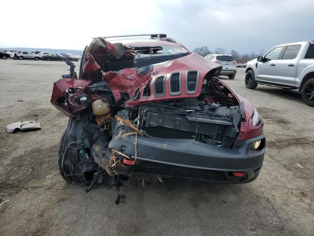 1C4PJMBS7EW243455 - 2014 JEEP CHEROKEE TRAILHAWK 红色 照片 5