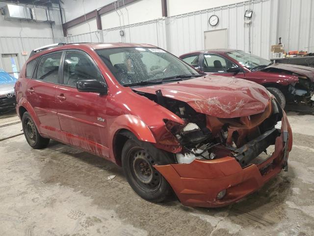 5Y2SL62844Z465890 - 2004 PONTIAC VIBE RED photo 4