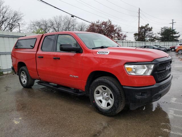 1C6RRFCG3MN714410 - 2021 RAM 1500 TRADESMAN RED photo 4