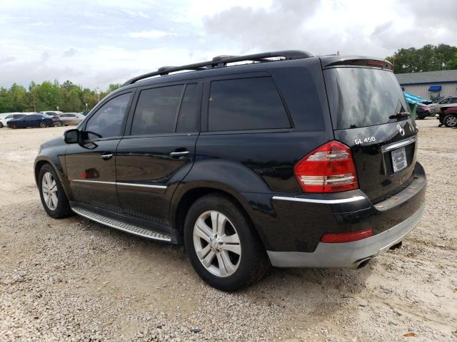 4JGBF71E77A217216 - 2007 MERCEDES-BENZ GL 450 4MATIC BLACK photo 2