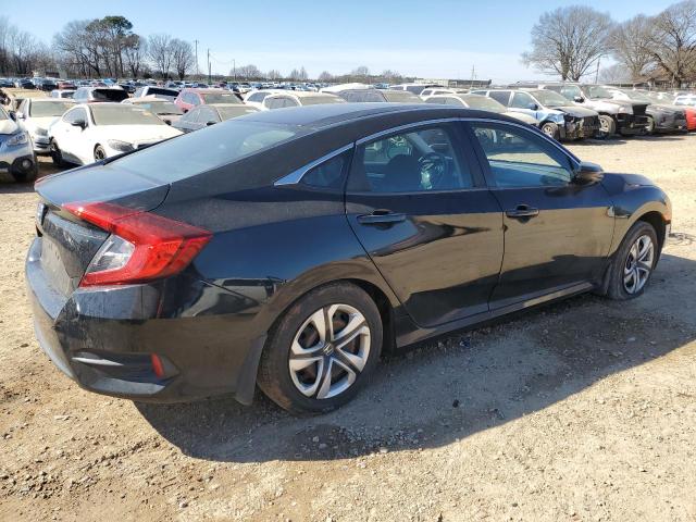 19XFC2F53JE016248 - 2018 HONDA CIVIC LX BLACK photo 3