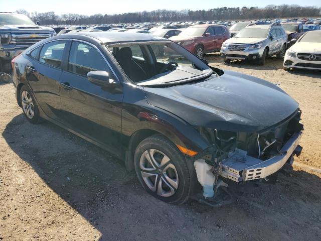 19XFC2F53JE016248 - 2018 HONDA CIVIC LX BLACK photo 4