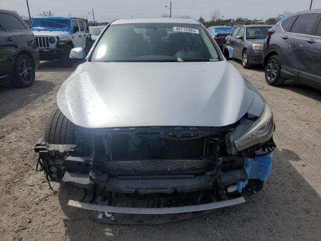 JN1BV7AR4EM703961 - 2014 INFINITI Q50 BASE SILVER photo 5