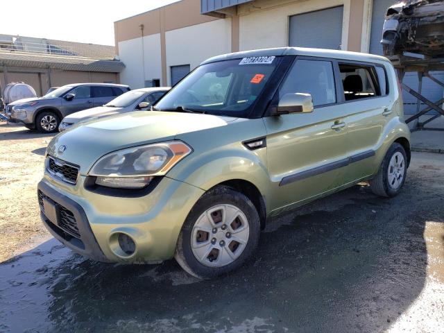 KNDJT2A53D7516772 - 2013 KIA SOUL GREEN photo 1