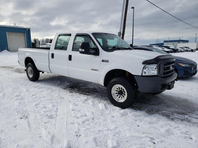 1FTNW21P34ED31398 - 2004 FORD F250 SUPER DUTY WHITE photo 4