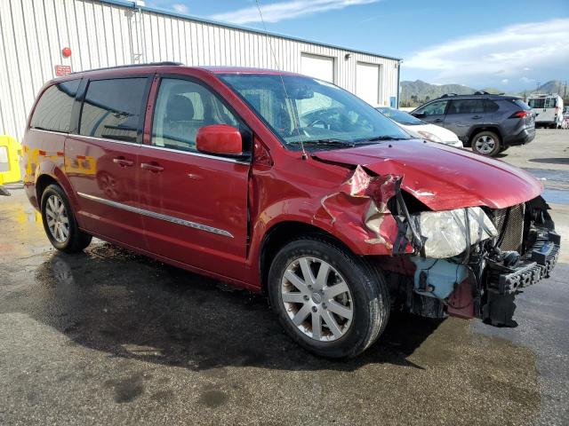 2C4RC1BG8ER381821 - 2014 CHRYSLER TOWN & COU TOURING BURGUNDY photo 4