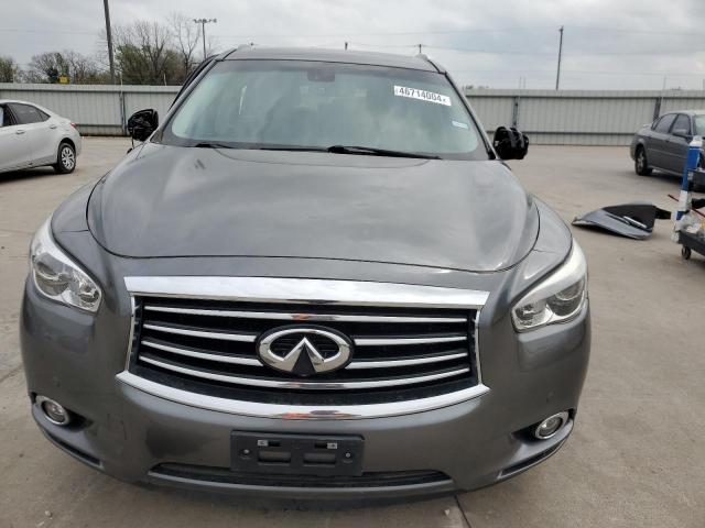 5N1AL0MN4FC523168 - 2015 INFINITI QX60 GRAY photo 5