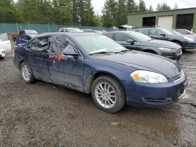 2G1WT58K281375692 - 2008 CHEVROLET IMPALA LT BLUE photo 4