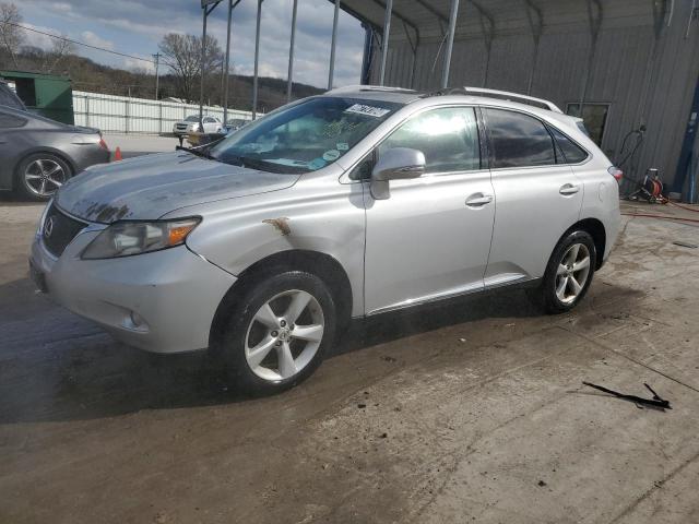 2T2BK1BA6AC013742 - 2010 LEXUS RX 350 SILVER photo 1